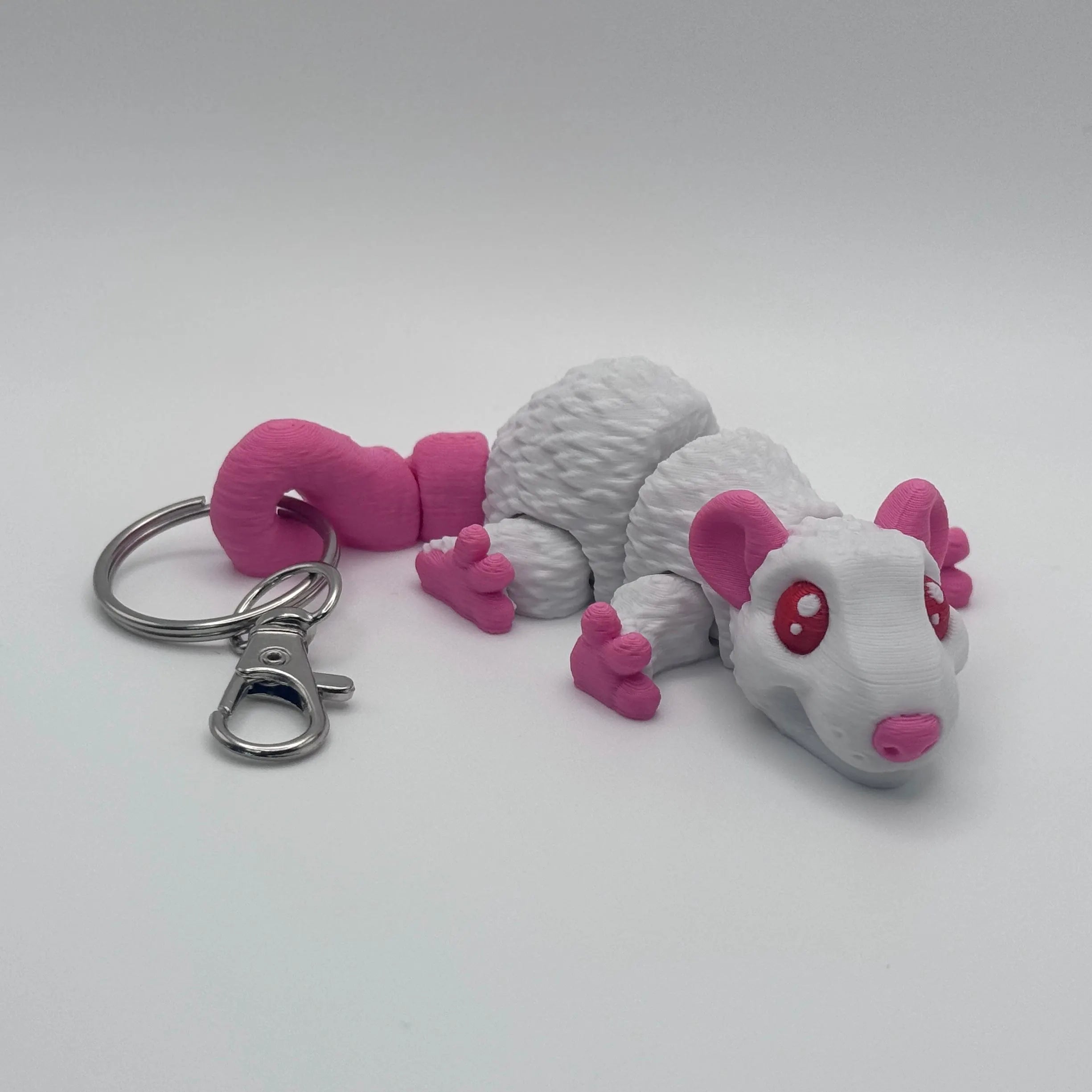 Rat Fidget Keychain