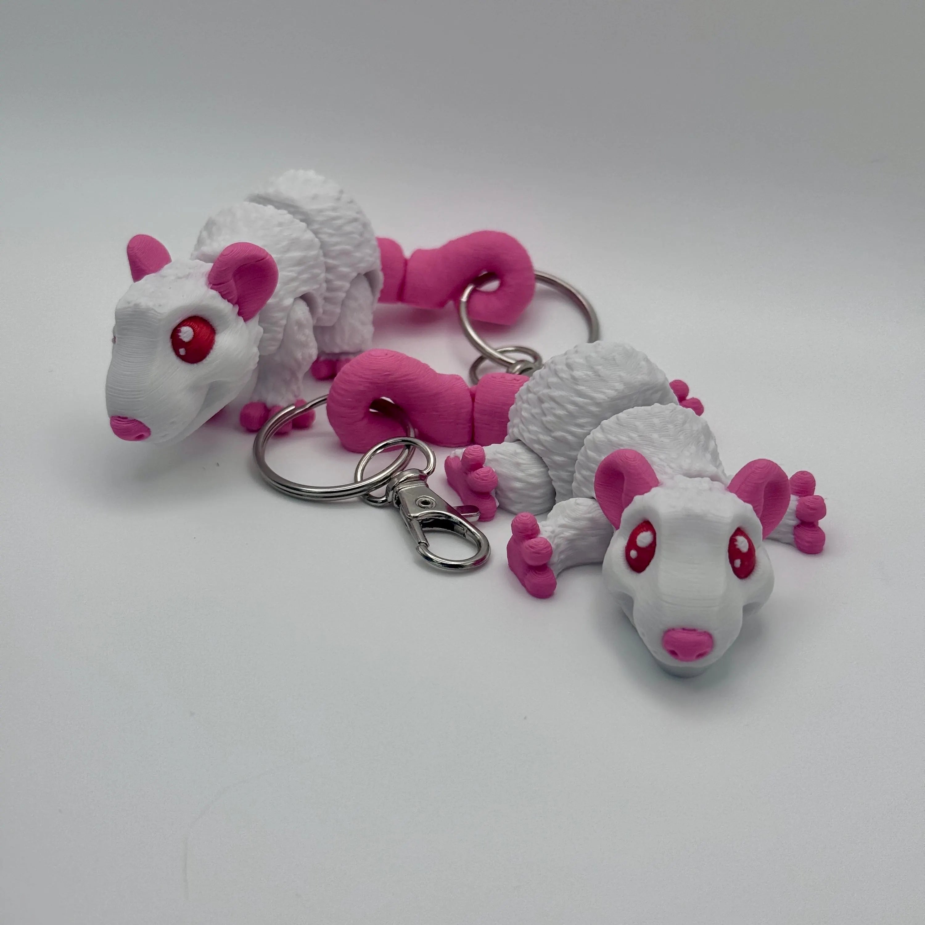 Rat Fidget Keychain