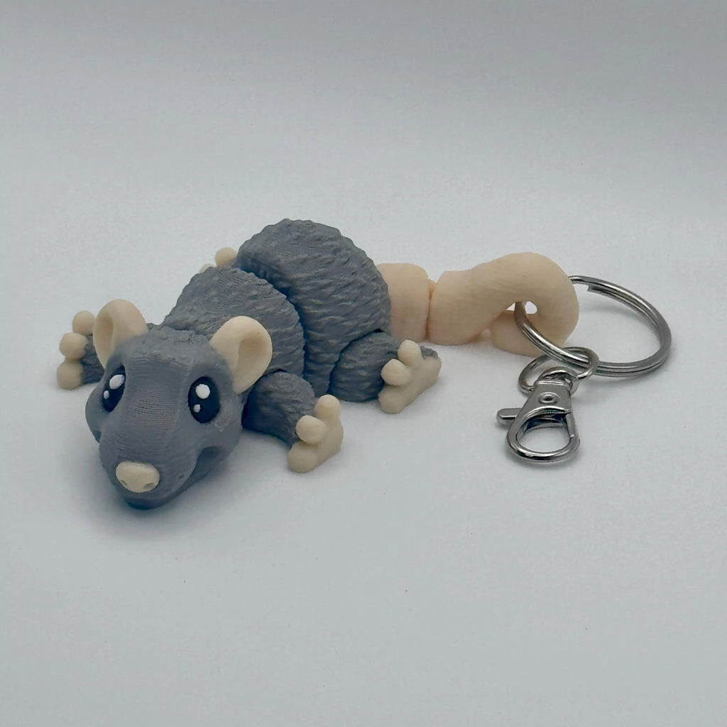 Rat Fidget Keychain