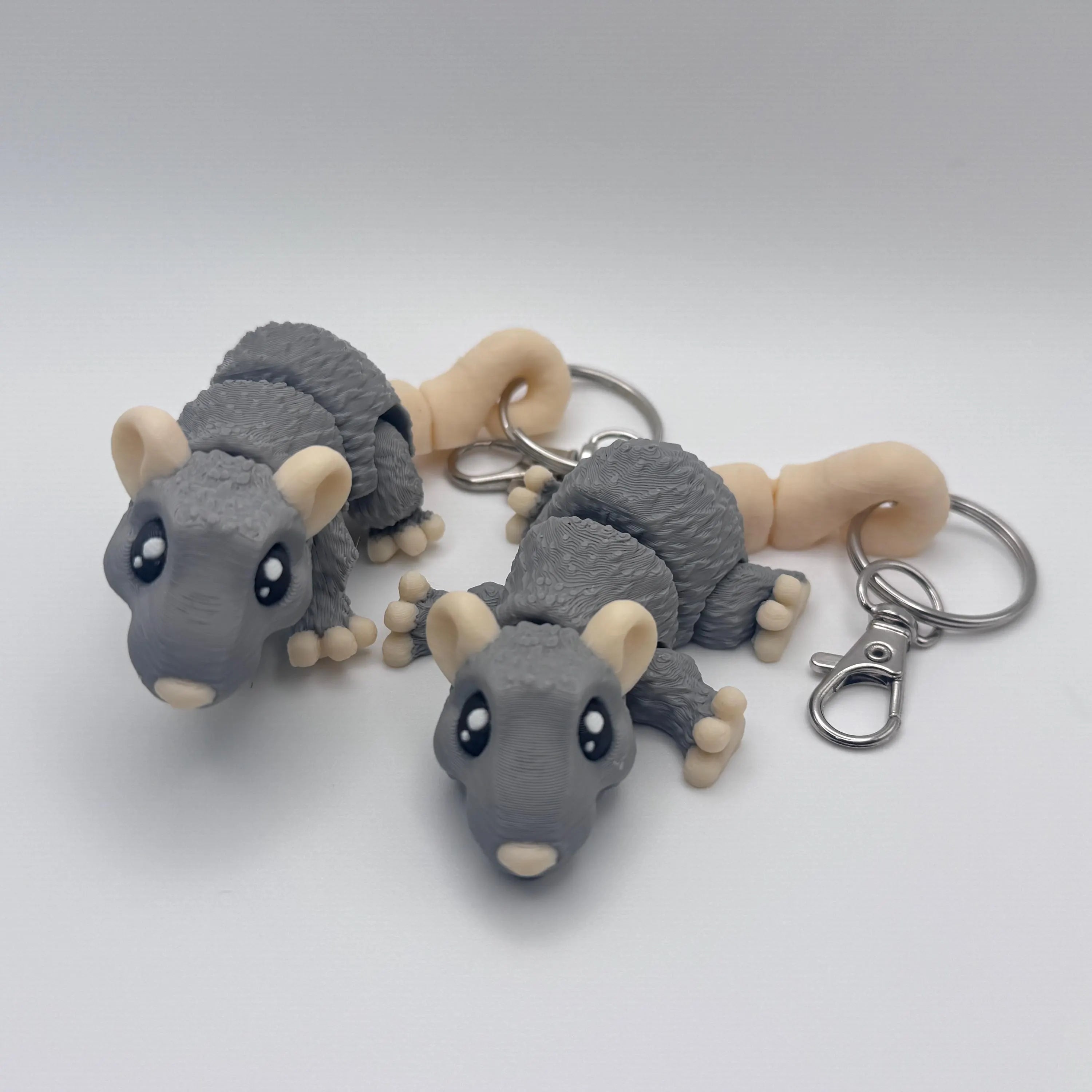 Rat Fidget Keychain