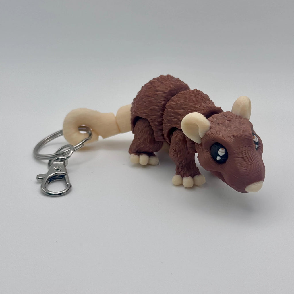 Rat Fidget Keychain