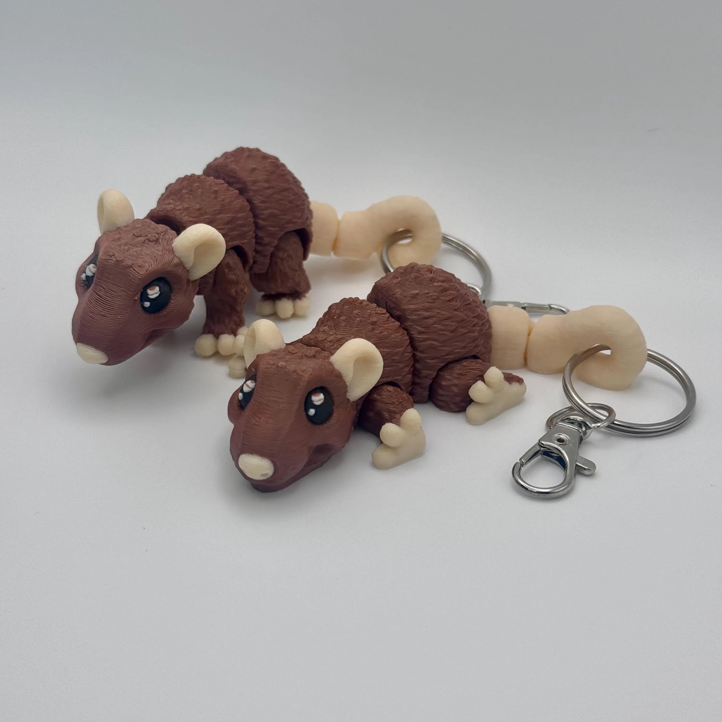 Rat Fidget Keychain
