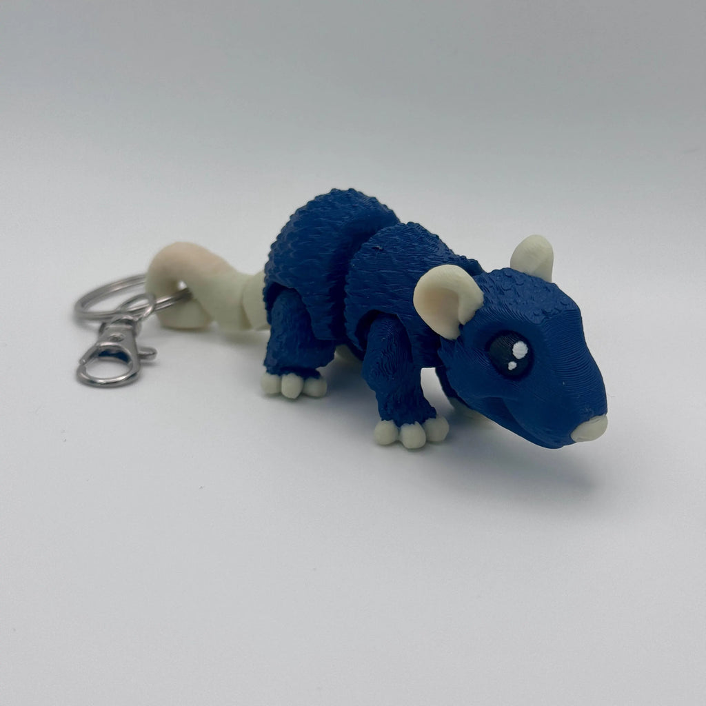 Rat Fidget Keychain